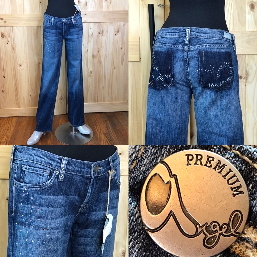 Low rise. Y2K Premium Angel NWT bootcut jeans